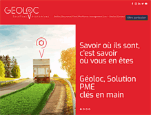 Tablet Screenshot of geoloc.ch